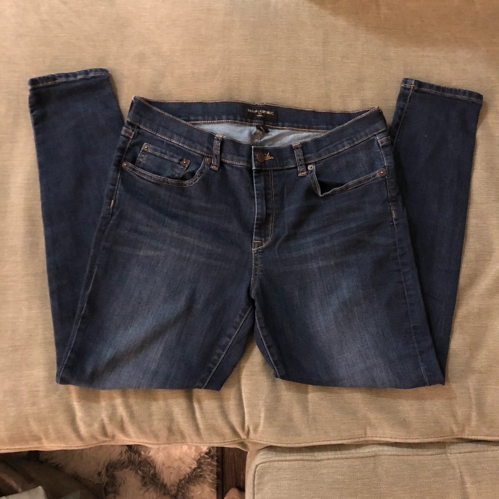 EUC Banana Republic Skinny Jeans, Blue, 31/12